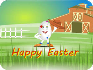 Easter Farm Egg Hat