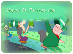 St Patricks Day Celebration Friends