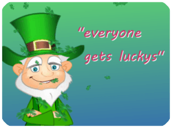 St Patricks Day Smiling Leprechaun
