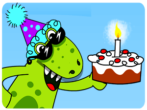 Birthday animated ecard