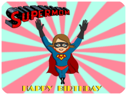 Superhero Mom Birthday Celebration