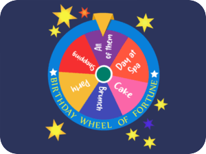 Birthday Wheel Of Fortune