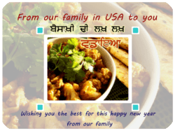 Happy New Year Family Meal