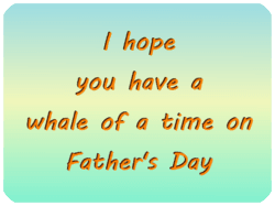 Whale Of A Time