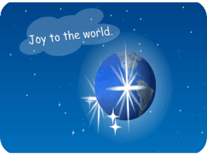 Joy To The World Earth Stars