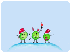 Christmas Festive Merry Olives