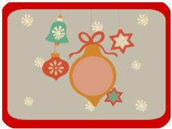 Holiday Ornaments Colorful Bells