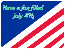 July 4Th Fun American Flag