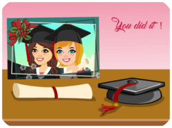 Graduation Friends Cap Diploma
