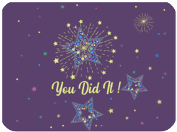 Celebration Success Colorful Stars