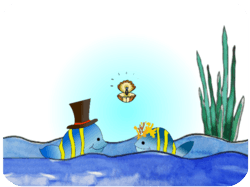 Wedding Underwater Fish Couple
