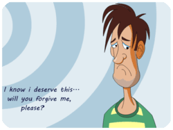 Apology Sad Man Forgiveness