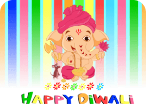 Diwali Ganesha Festival Colors