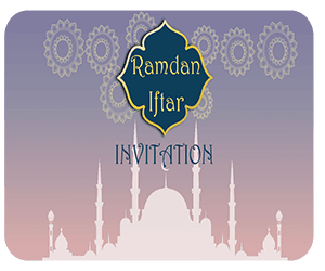 Ramadan Iftar Invitation Mosque