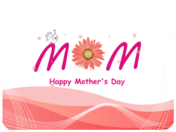 Mothers Day Pink Flower Bird