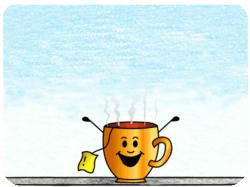 Cheerful Tea Mug Happy Mood