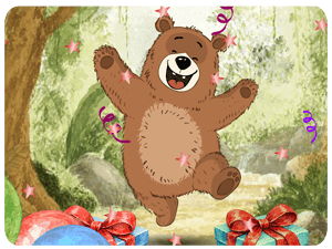 happy birthday dancing bear