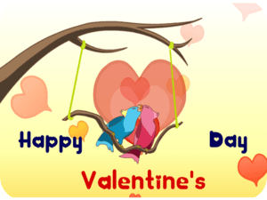 Valentines Day Love Birds