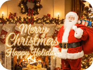 Happy Holidays & Merry Christmas