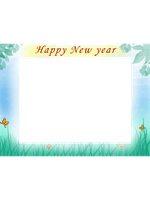 New Year Frame 3