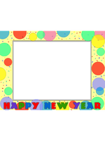 New Year Frame 6