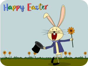 Easter Bunny Hat Flower