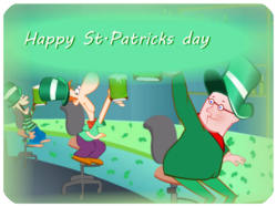St Patricks Day Celebration Friends