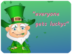 St Patricks Day Smiling Leprechaun