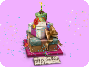 Birthday Cake Gifts Confetti