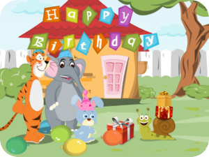 Birthday Party Animals Friends