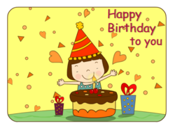 Birthday Girl Cake Party