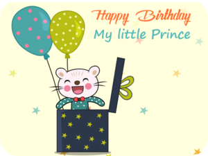 Birthday Kitten Gift Balloons