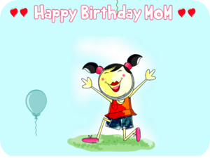 Happy Birthday Excited Girl