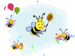 Happy Birthday Bees Party