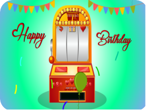 Birthday Slot Machine Fun