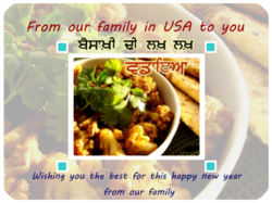 Happy New Year Family Meal