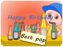 Birthday Boy Soda Bottles