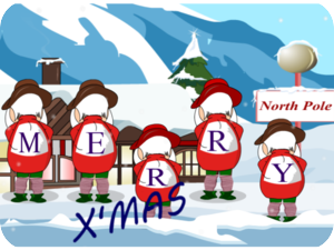 Merry Christmas North Pole Elves