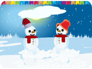 Snowmen Winter Holiday Friends
