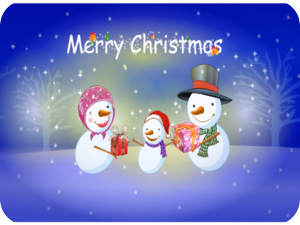 Merry Christmas Snowmen Gifts