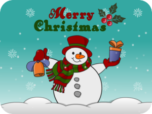 Merry Christmas Snowman Gifts V2