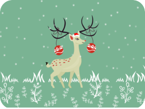 Holiday Reindeer Christmas Decorations