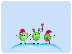 Christmas Festive Merry Olives