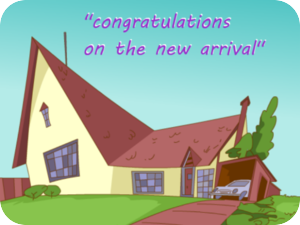 Congratulations New Baby House