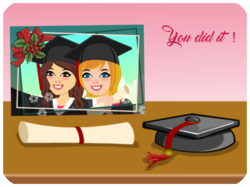 Graduation Friends Cap Diploma