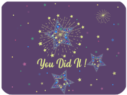 Celebration Success Colorful Stars
