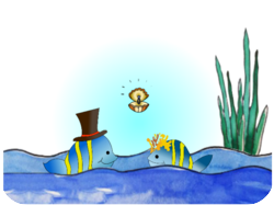 Wedding Underwater Fish Couple