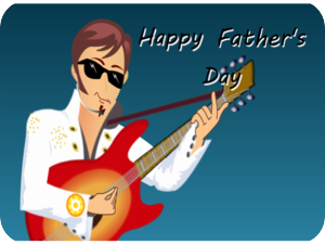 Cool Fathers Day Rockstar