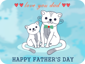 Fathers Day Cute Kittens