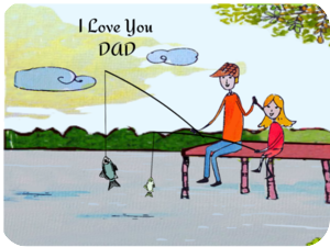 Fishing Dad Love Family